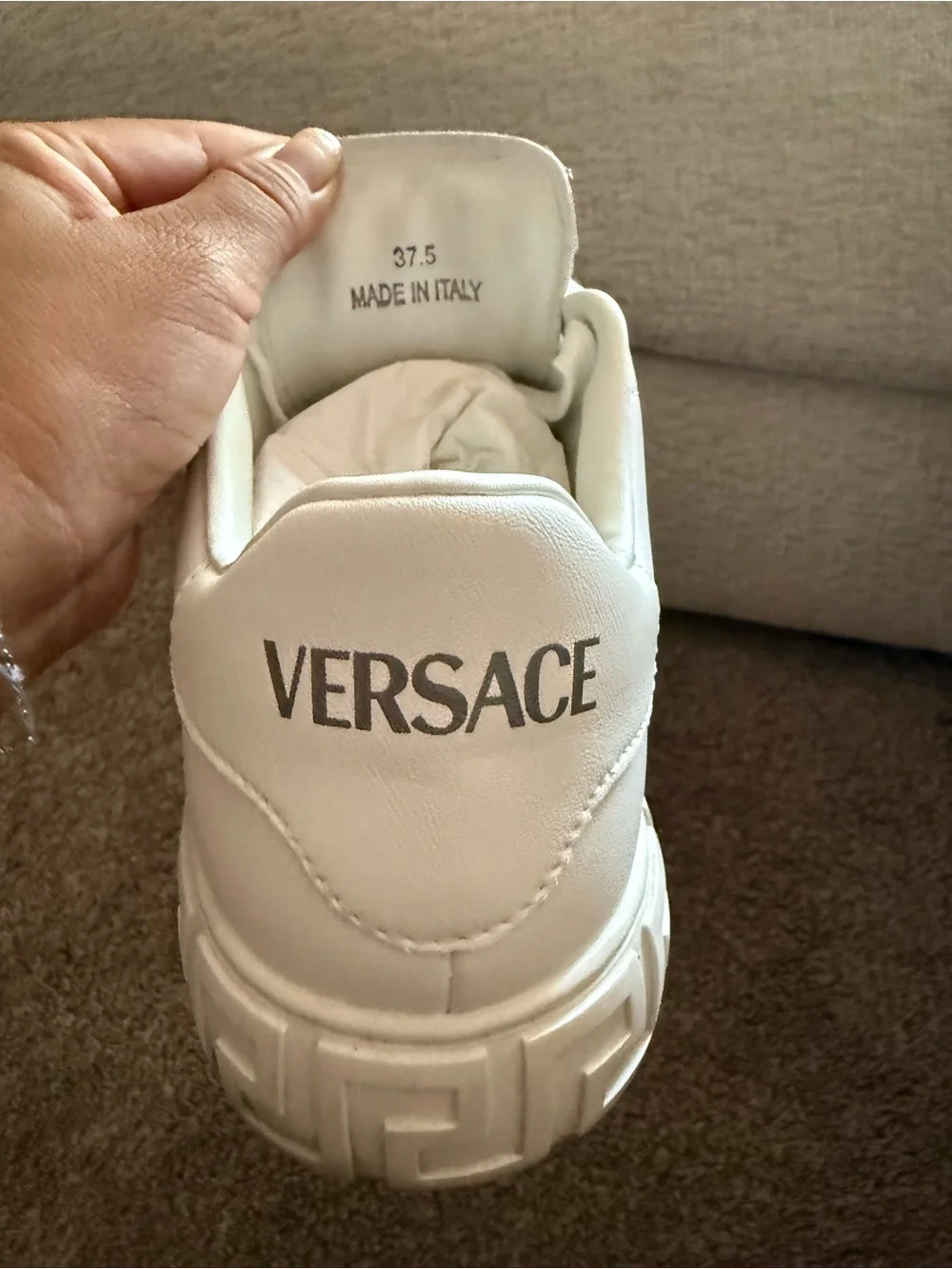 Woman Greca Sneakers size 7.5